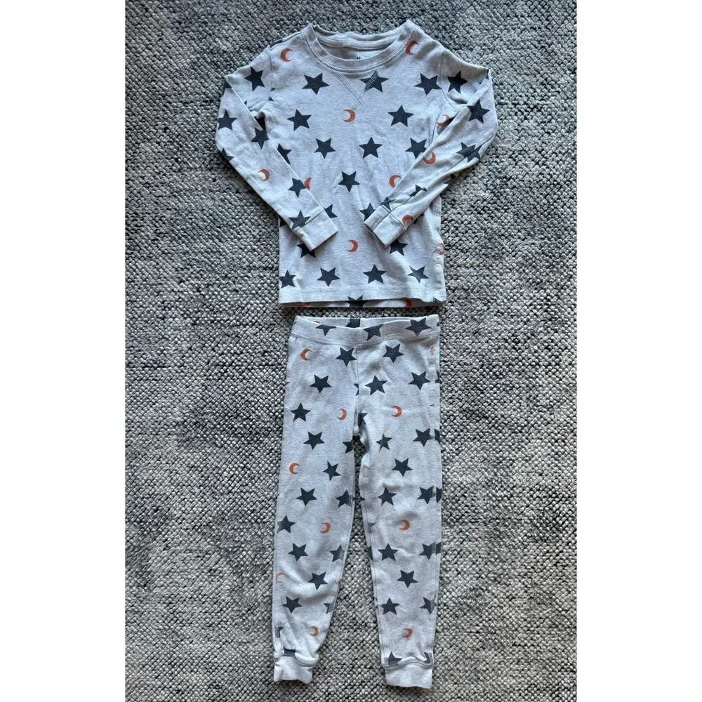 Primary 4-5 Year Old Organic Snug Fit Pajama Set - Picture 1 of 4